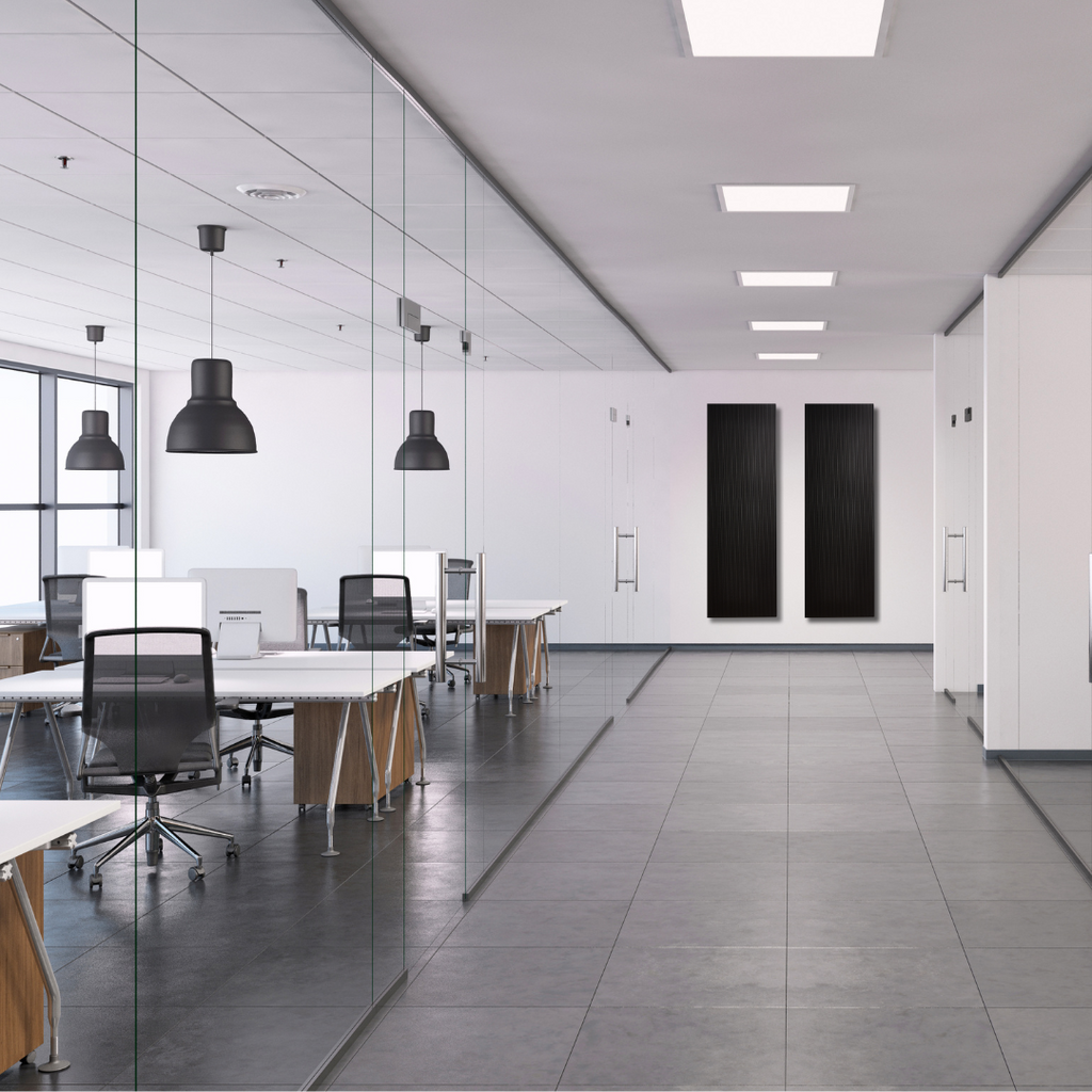 Wall Panel in Open-Plan Office - Acoustic DAMPA Silent Board
