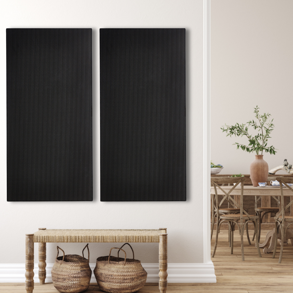 DAMPA Silent Board Black in a hallway 