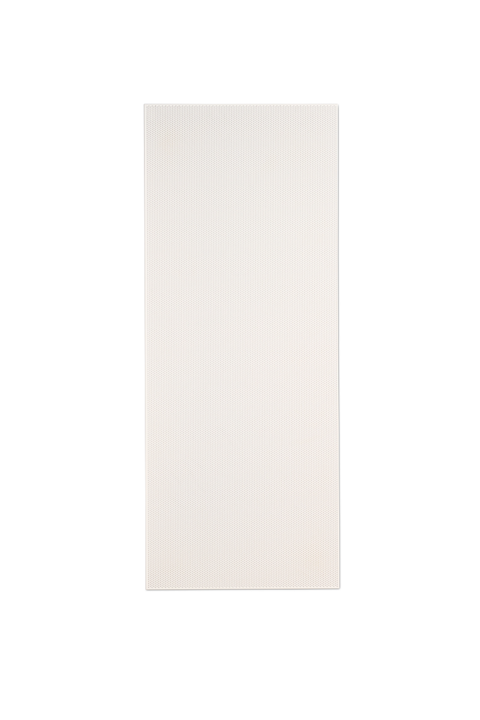 DAMPA Silent Board in white and in size 1500 seen from the front 