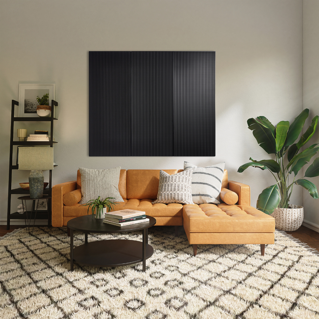 DAMPA Silent Board (black) in Moden Living Room